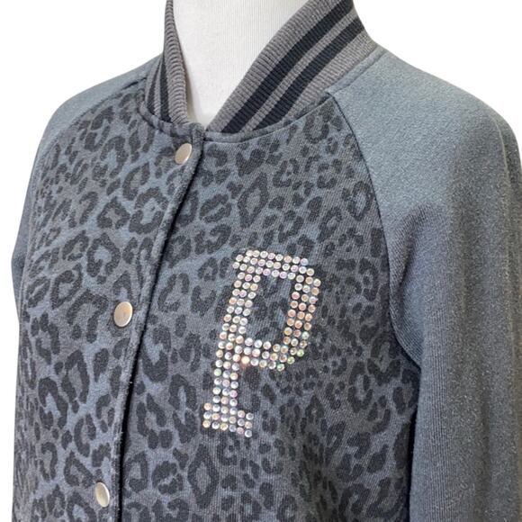 PINK Victoria Secret Leopard Rhinestone Love Pink - Picture 2 of 7